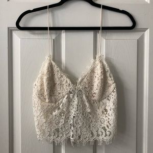 Zara Lace Cami Top